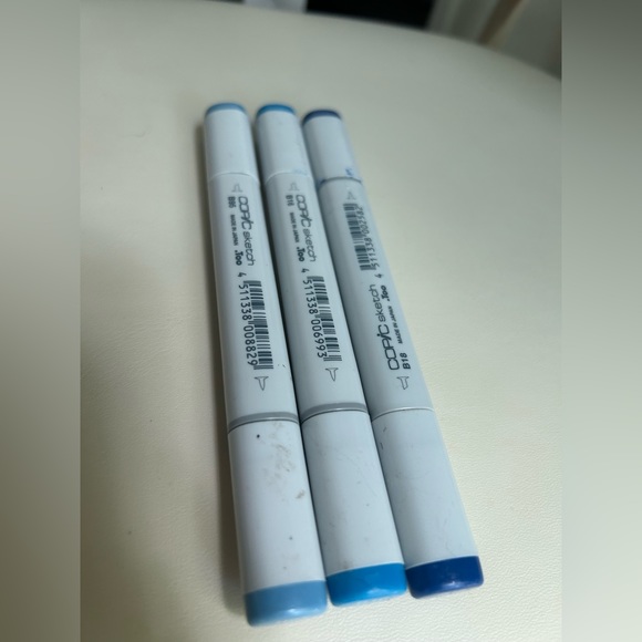 Copic Sketch Markers (set of 13 + 1 refill) 🎨R, Y, G, B, Pink, Purple, Neutral - Picture 10 of 13